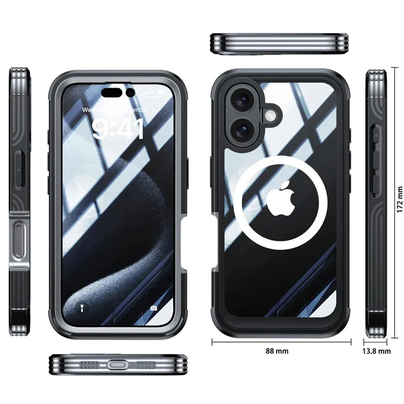 Coque Magnétique 360 Premium pour iPhone